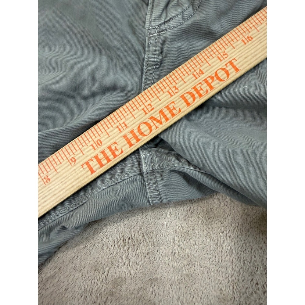 American Eagle Outfitters Men’s Cargo Shorts - Gray Green - Picture 8 of 12